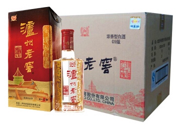 52度 泸州老窖 六年陈头曲09版 500ml*6
