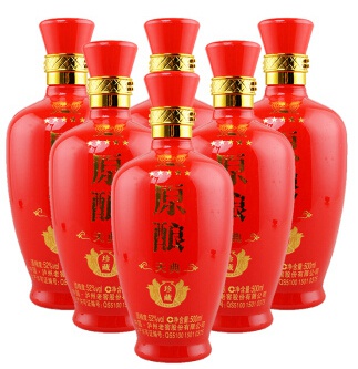 52度 原酿天典 原酿珍藏 500ml*6